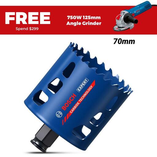 Bosch 2.608.900.434 EXPERT 70mm x 60mm Tough Material Hole Saw