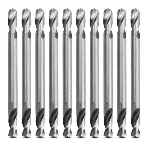 Xtorque XDER41 10pce M2 #20 4.1x54mm 135° Double Ended Rivet Drill Bit