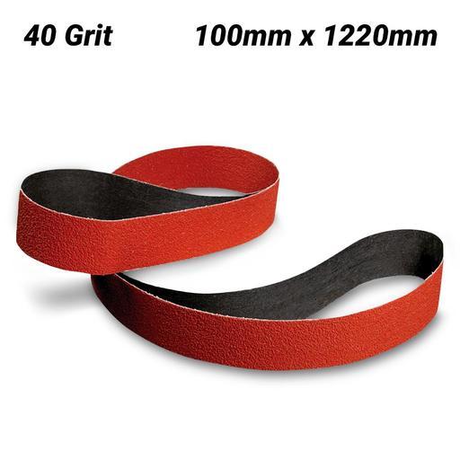 3M AC010610767 (947A) 100mm x 1220mm Cubitron II 947A 40 Grit Cloth Belt