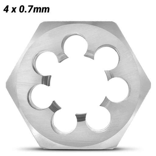 Bordo 4830-4 4mm x 0.7mm MC Chrome Die Nut