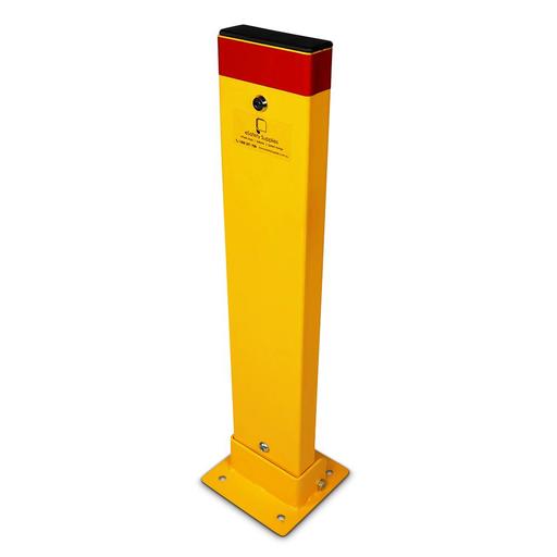 eSafety Supplies B-PP-K 150mm x 800mm Foldable Parking Protector Key Alike Bollard