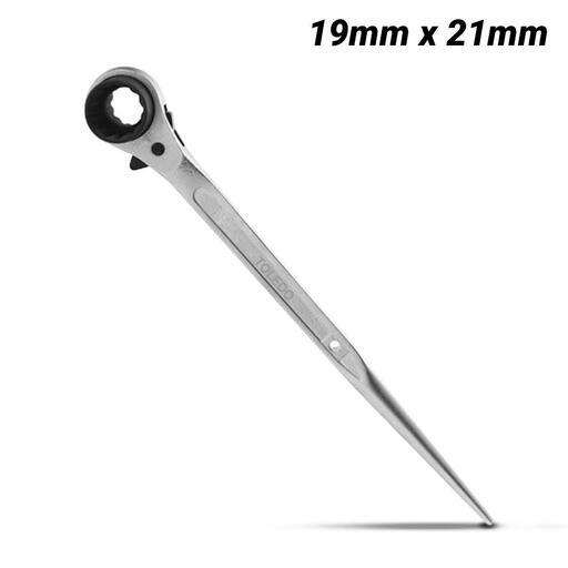 Toledo 301229 19mm X 21mm Metric Ratchet Podger
