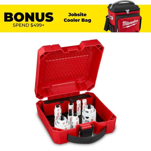 Milwaukee 49224097 18pce Hole Dozer Electricians Hole Saw Kit