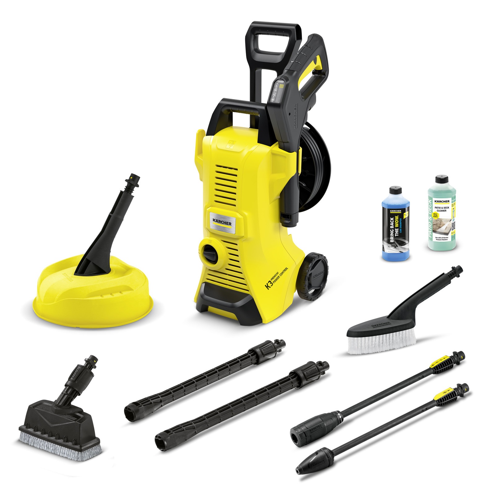 Karcher K 3 Premium Power Control Car Home & Deck High Pressure Cleaner/Washer K3 1.602-760.0