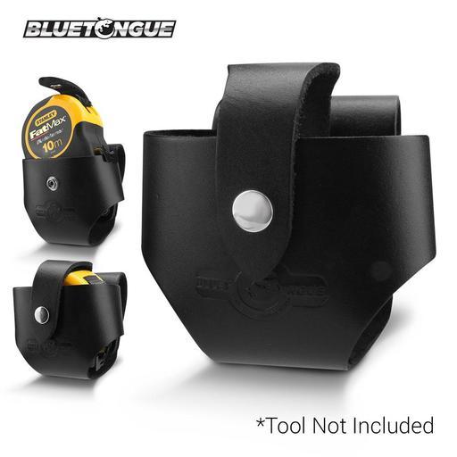 Bluetongue BLU4119 Black Leather Extra Large Tape Holder