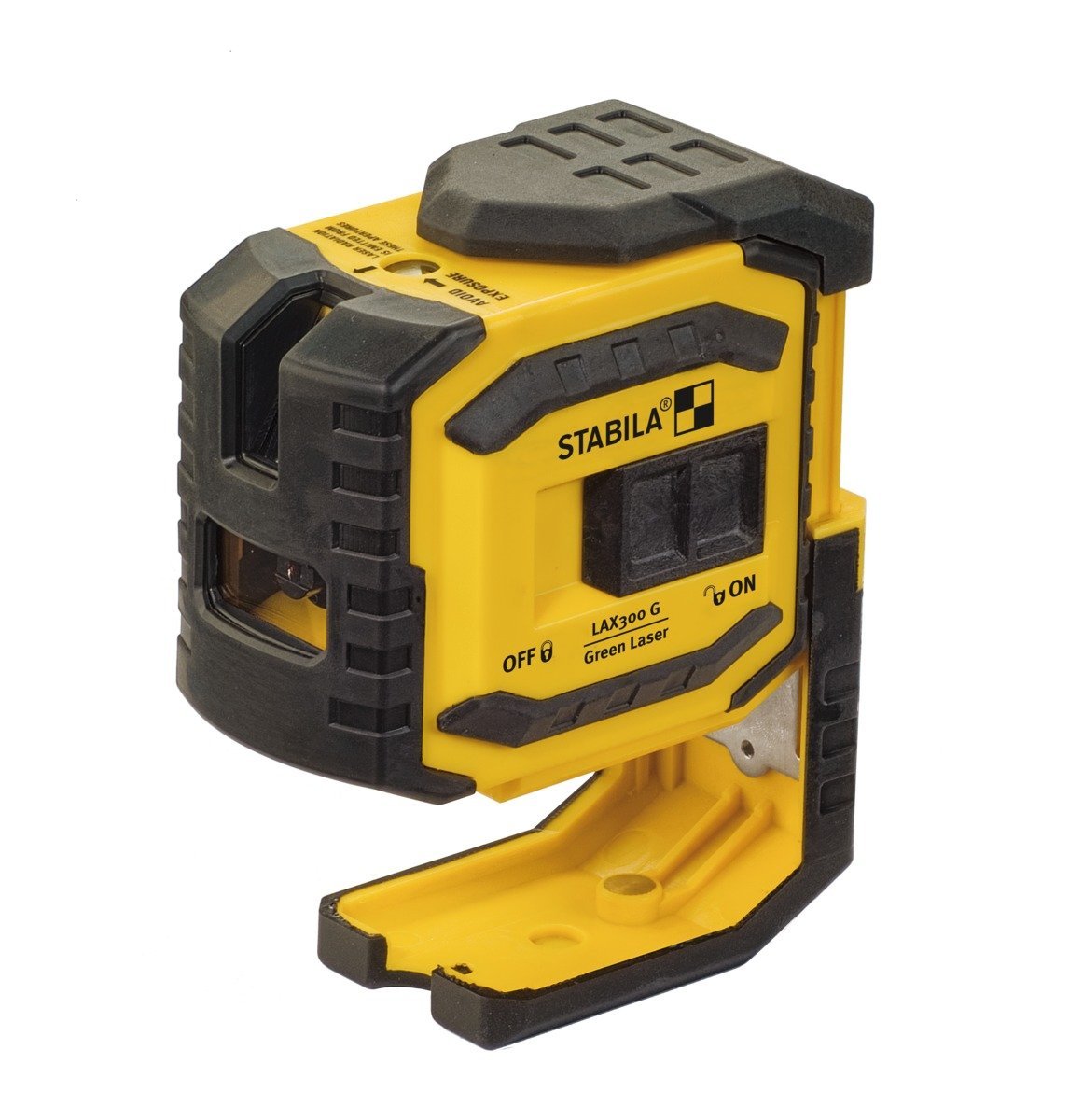 Stabila 19033 LAX 300 G Green Beam Cross Line Plus Plumb Point Laser 4 Piece Set