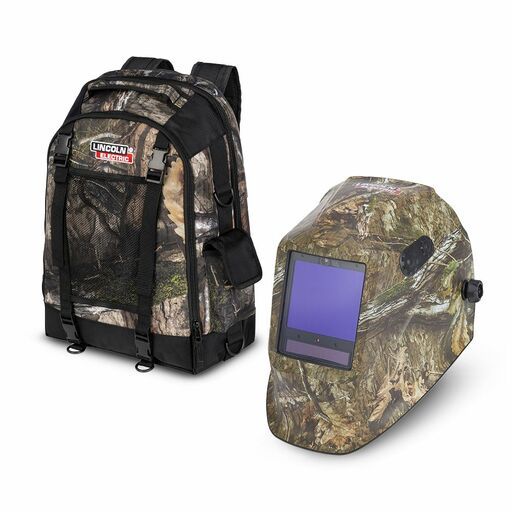 Lincoln Electric K5423-5P VIKING 3350 Mossy Oak Country DNA™ Welding Helmet and Backpack kit