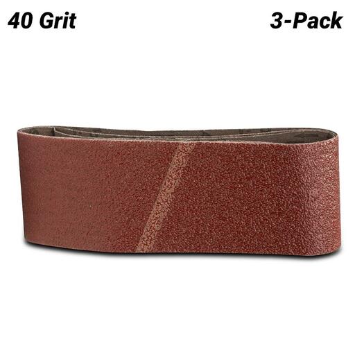Bosch BFWP,75X457MM,G40 (2.608.606.032) 3-pack 75mm x 457mm 40 Grit X440 Sanding Belt
