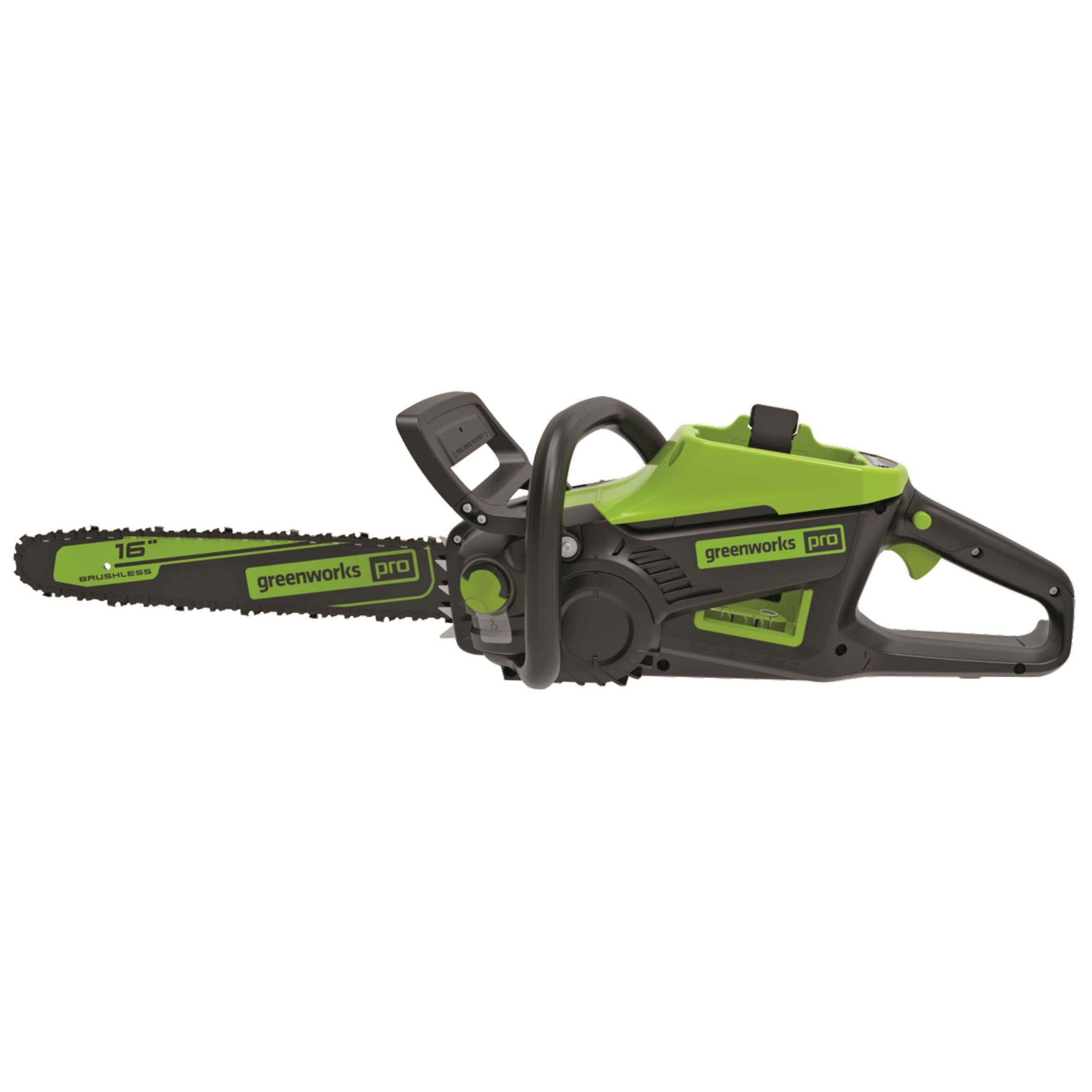 Greenworks Pro 2007207AU GD60CS40 60V Lithium-Ion Brushless Cordless 16” 40cm Chainsaw – Tool Only