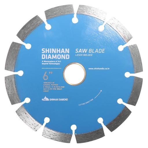 Shinhan S150GP 150mm (6") General Purpose Diamond Blade