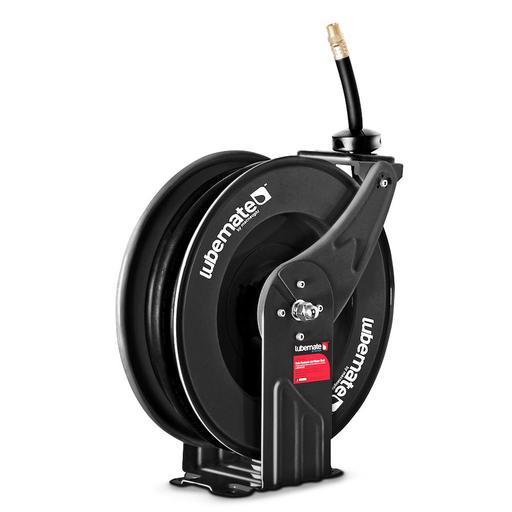 Lubemate L-AWTP1015 10mm x 15m Twin Pedestal Air/Water Hose Reel