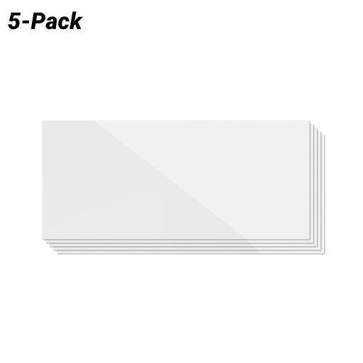 UNIMIG PUMIP 5-Pack 103mm x 47mm Welding Helmet Inner Lens Cover