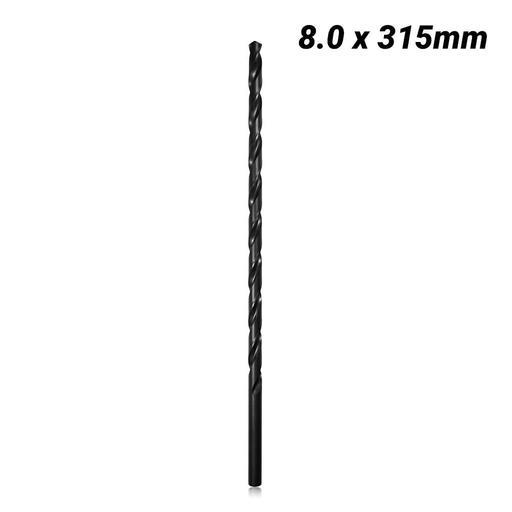 Intech 1061080 8.0 x 315mm ELR Extra Long Drill Bit