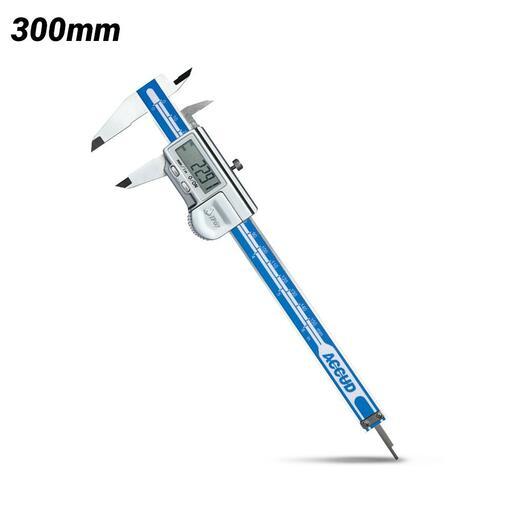 Accud AC-112-012-12 300mm (12") IP67 Coolant Proof Dual Scale Digital Caliper