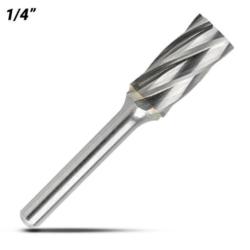 Bordo 6401-95289 1/4" SA-1 Cylindrical 1/4" Shank Burr Non Ferrous