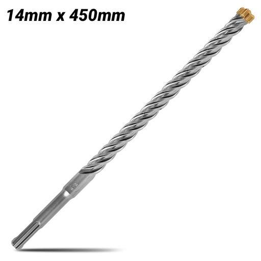 Xtorque X144504 Platinum SDS PLUS 14mm x 450mm Platinum 4 Cutter Drill Bit - MADE IN GERMANY
