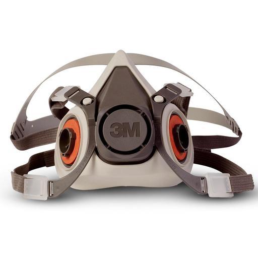 3M 6100 (XA007702633) Half Face Piece Reusable Respirator (Small)