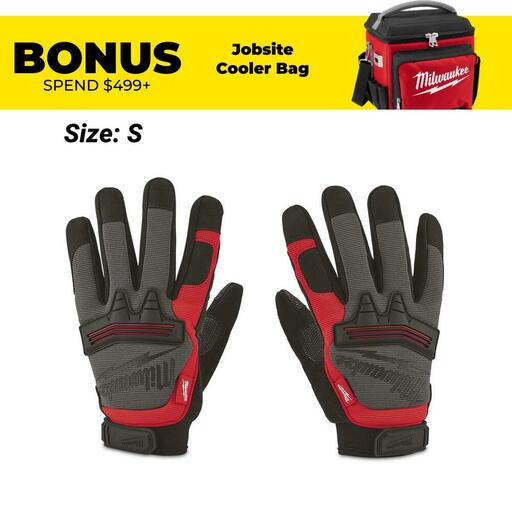 Milwaukee 48228735 Demolition Work Gloves (SMALL)