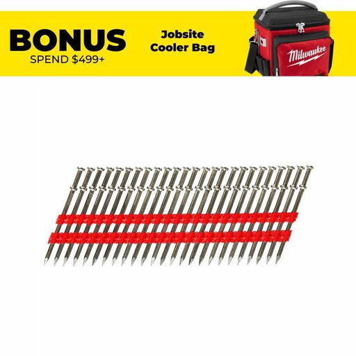 Milwaukee MDP8D-2000 8D 2-1/4” x .131” 2000pce Collated Duplex Nails