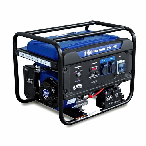 ITM TM510-3400 3400W 8HP 4.0kVA Electric Start Petrol Generator