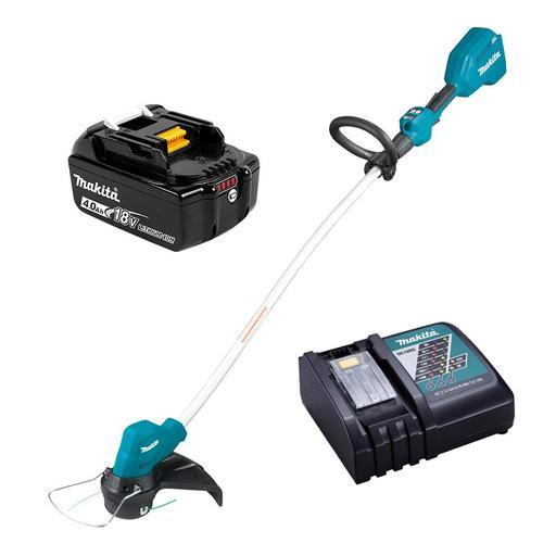 Makita DUR189RM 18V 4.0Ah Li-Ion Cordless Brushless Line Trimmer Combo Kit