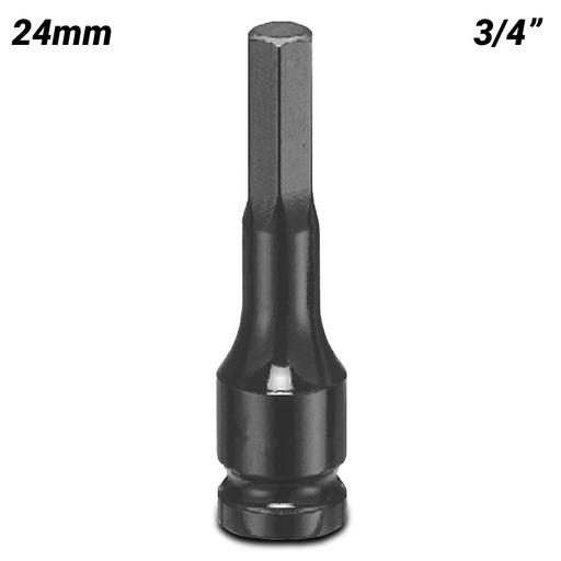 Ultimate Tools 64846024 3/4" Drive 24mm Inhex Metric Impact Socket
