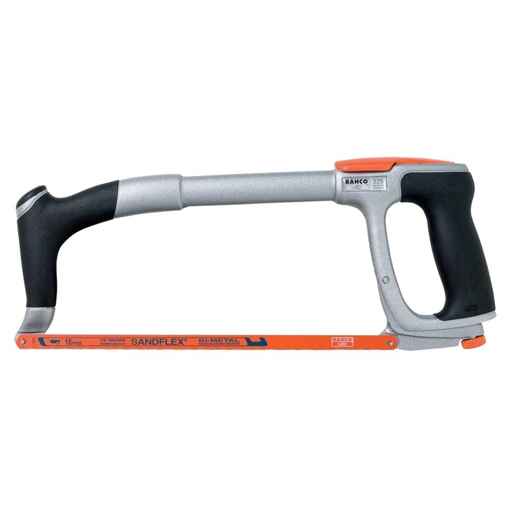 Bahco 325 300mm (12″) Ergo Hacksaw Frame & Bi-Metal Blade