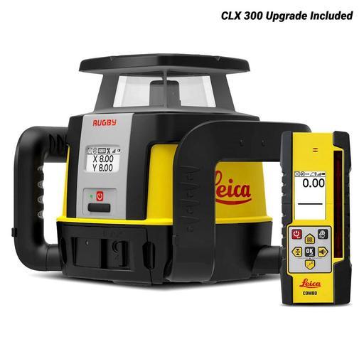 Leica CLX300 (LG6012277) Rugby CLH Chameleon Red Beam Upgradable Rotary Laser