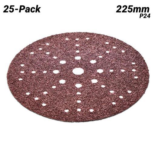 Festool STF D225/48 P24 SA/25 (205650) 25-Pack 225mm (8.8") 48 Hole Grit P24 Saphir Abrasive Disc