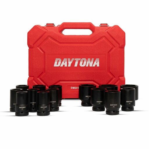 Daytona DMDI141 1” 14pce Drive Impact Metric Socket Set