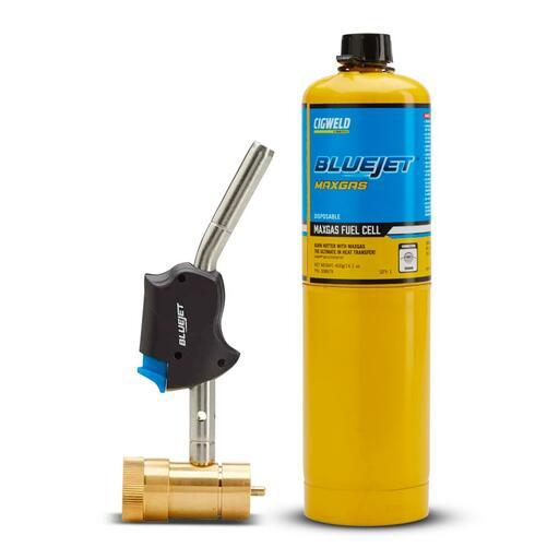 Cigweld 308403 Concentrated Flame BlueJet Swivel Torch Combo Kit