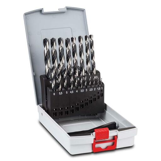 Bosch TWIST DRILL (2.608.577.351) 19pce 1mm-10mm 135° PointTeQ HSS Twist Drill Bit Set