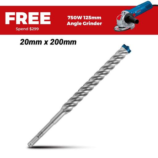 Bosch 2.608.900.142 EXPERT 20mm x 200mm x 250mm SDS PLUS-7X Hammer Drill Bit