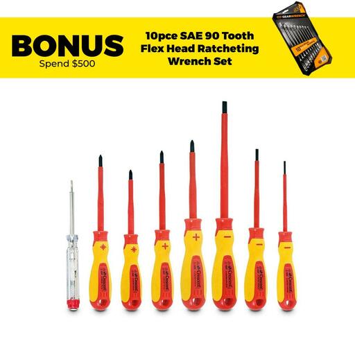 Crescent SD8SET 8pce 1000V Insulated Screwdriver Set