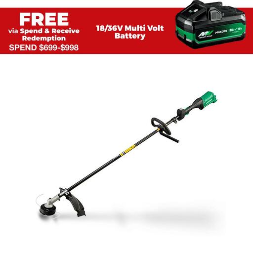 HiKOKI CG36DC(H4Z) 36V Li-ion Cordless Brushless Line Trimmer - Skin Only