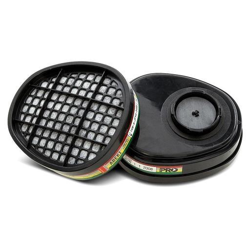 Pro Choice PCABEK1 ABEK1 Cartridges to suit Twin Filter Half Mask HMTPM
