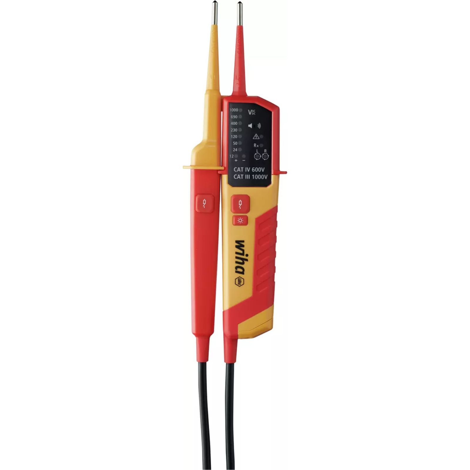 Wiha 45216 Voltage and Continuity Tester 12-1000 VAC CAT IV – Made in Germany