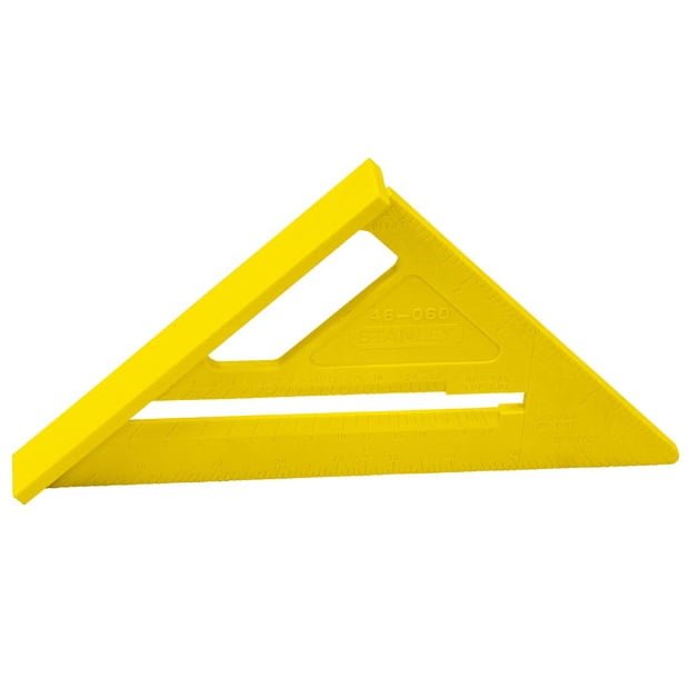 Stanley 46-060 QUICKSQUARE Plastic Pocket Speed Square 7″ 177mm
