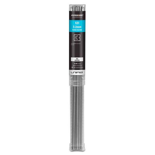 UNIMIG U63025 3.2mm 1kg HYPERARC 531 Hard Facing Electrodes Handy Pack