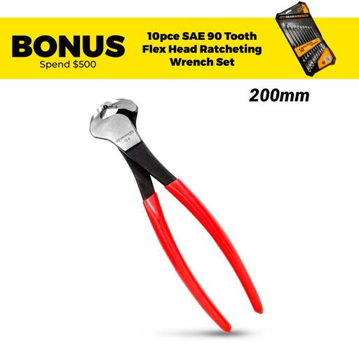 Crescent 728CVN-05 200mm (8") End Nippers Cutting Pliers