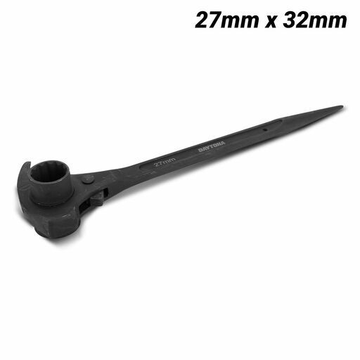 Daytona DPR2732 27mm (1") x 32mm (1.2") 4 in 1 Podger Ratchet With Claw Hammer