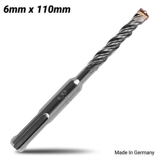 Xtorque X6110 Platinum SDS PLUS 6mm x 110mm Platinum 2 Cutter Drill Bit - MADE IN GERMANY
