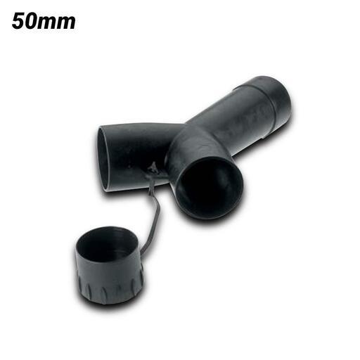 Festool D50 SV AS for D50 conectors (452898) 50mm Anti-static Y Piece for Dual Suction Hose