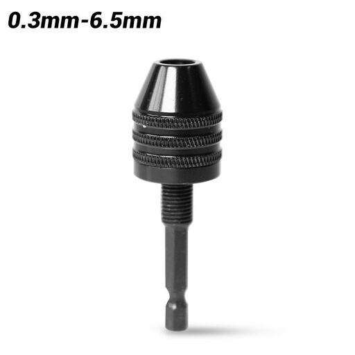 Xtorque XCA6MM 0.3mm-6.5mm Hex Shank Keyless Drill Bit Chuck Adapter