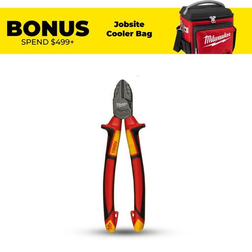 Milwaukee 4932464568 180mm (7") 1000V VDE Diagonal Cutters