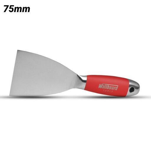 Wallboard Tools 7035 75mm Stainless Series Rubber Grip Joint Knife