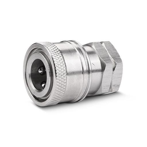 Typhoon TF14C Stainless Steel 1/4" BSPT Female To 1/4" Coupler