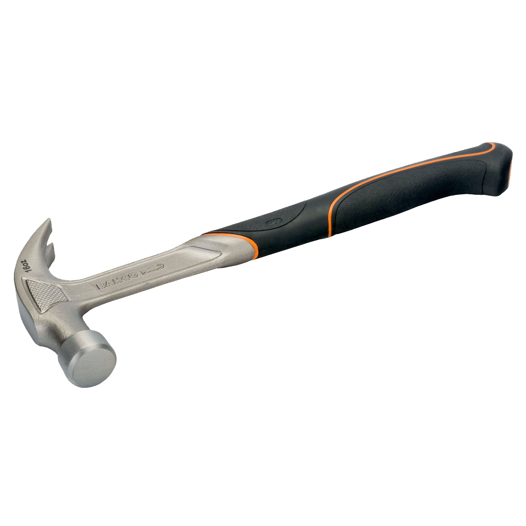 Bahco 529-20-L ERGO™ 20oz Claw Hammer with Rubber Grip