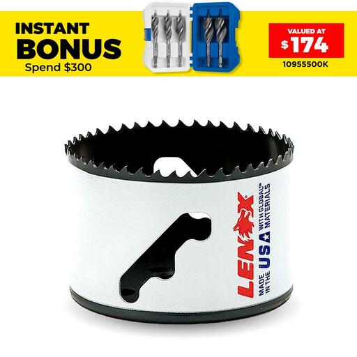 Lenox 3004848L 76mm (3") Speed Slot Bi-Metal Hole Saw