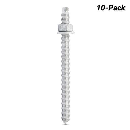 Ramset CS16190GH 10 Pack 16 x 190mm Chemset Anchor Stud Galvanised